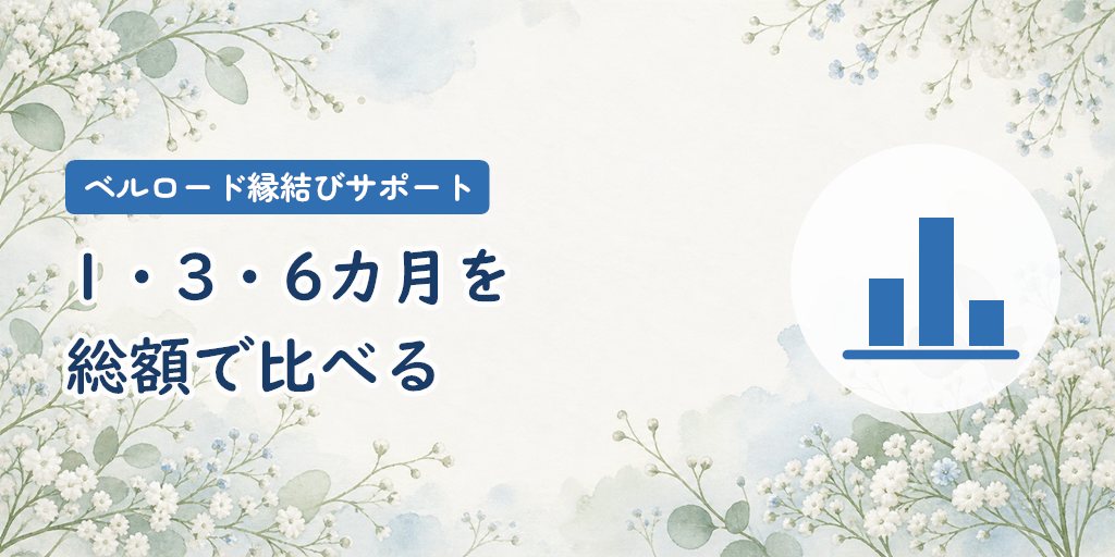 料金｜1・3・6カ月プランを「同じ活動月数」の総額で比べる