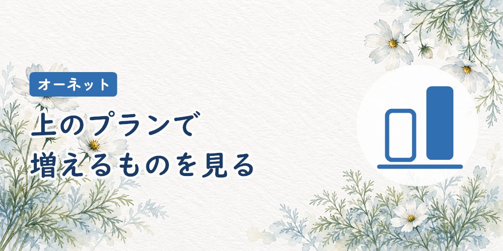 プランの違い|スタンダード・プレステージで増えるもの