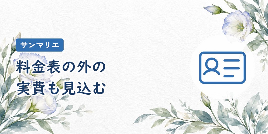 料金表以外にかかる費用|パーティー代と活動の実費